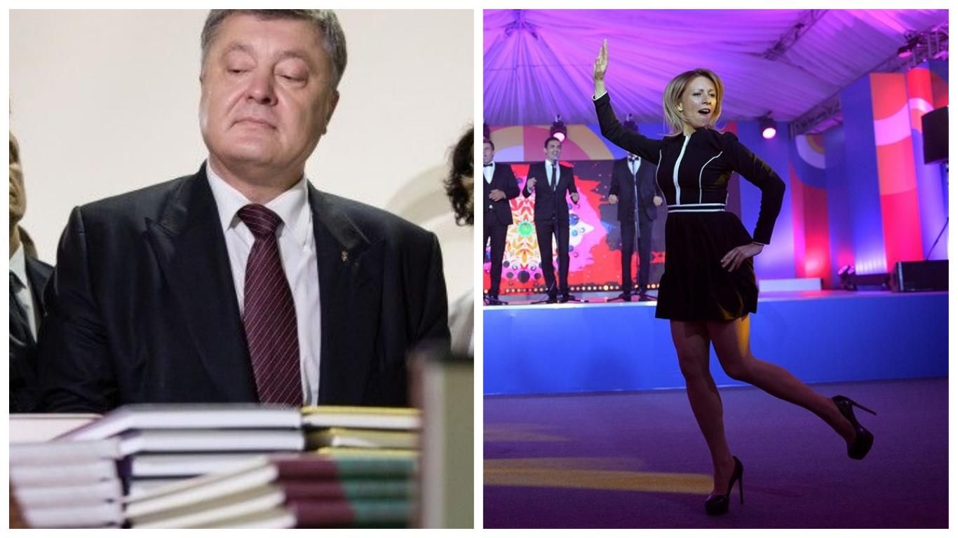 Найсмішніші меми тижня: книжкова полиця Порошенка та новий танець російської пропагандистки