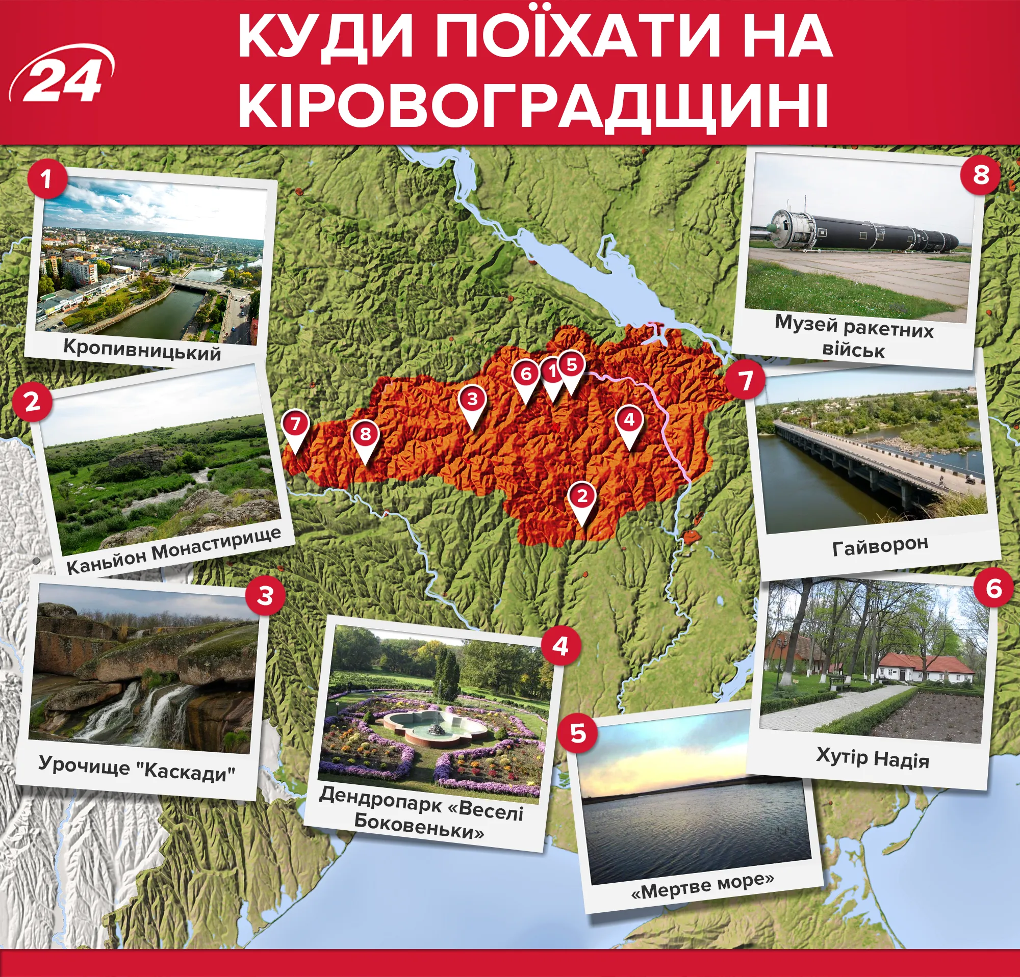 Куди поїхати Кропивницький Куди поїхати Кропивницький