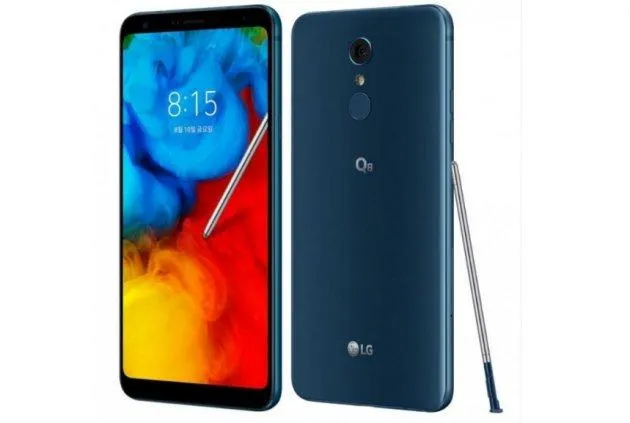 LG Q8 (2018) зі стилусом LG Q8 (2018) зі стилусом