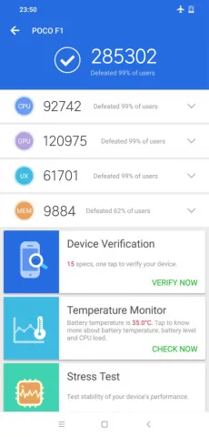 Pocophone F1 з’явився базі бенчмарка AnTuTu Pocophone F1 з’явився базі бенчмарка AnTuTu