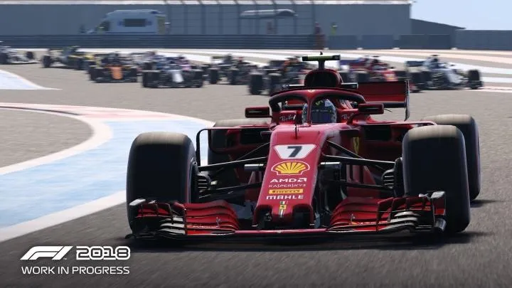 Скріншот з гри F1 2018