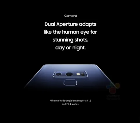 Камера Galaxy Note 9 отримає розрені функції камери Камера Galaxy Note 9 отримає розрені функції камери