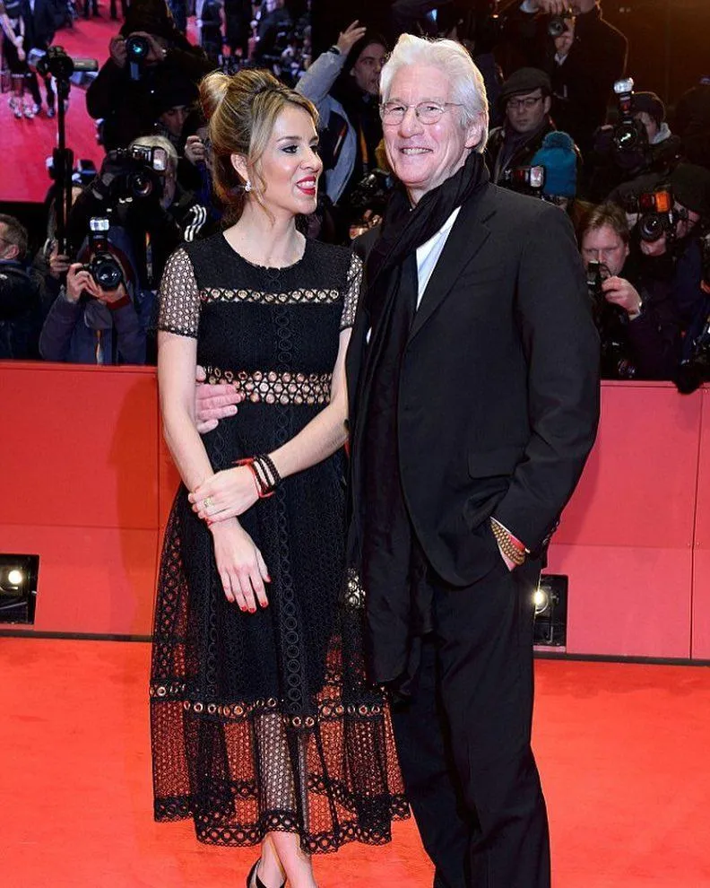 Річард Гір і Алехандра Сільва Річард Гір і Алехандра Сільва