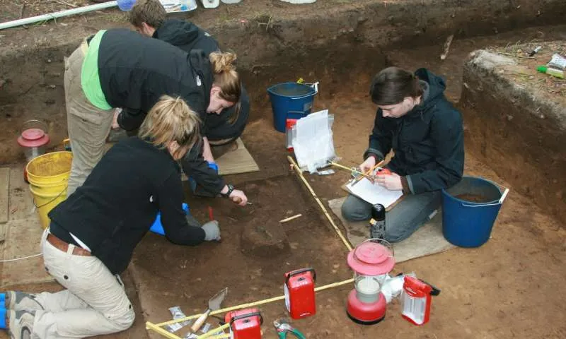 археологічні розкопки сша