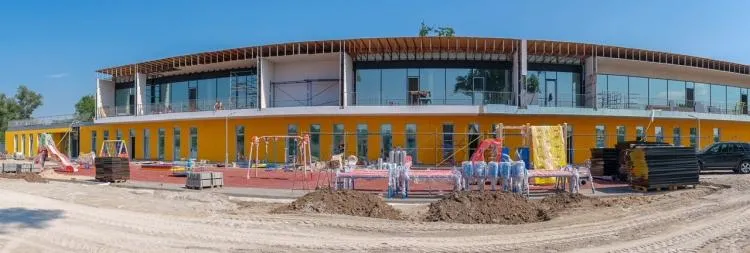 Строительство детского сада в Обуховке на Днепропетровщине