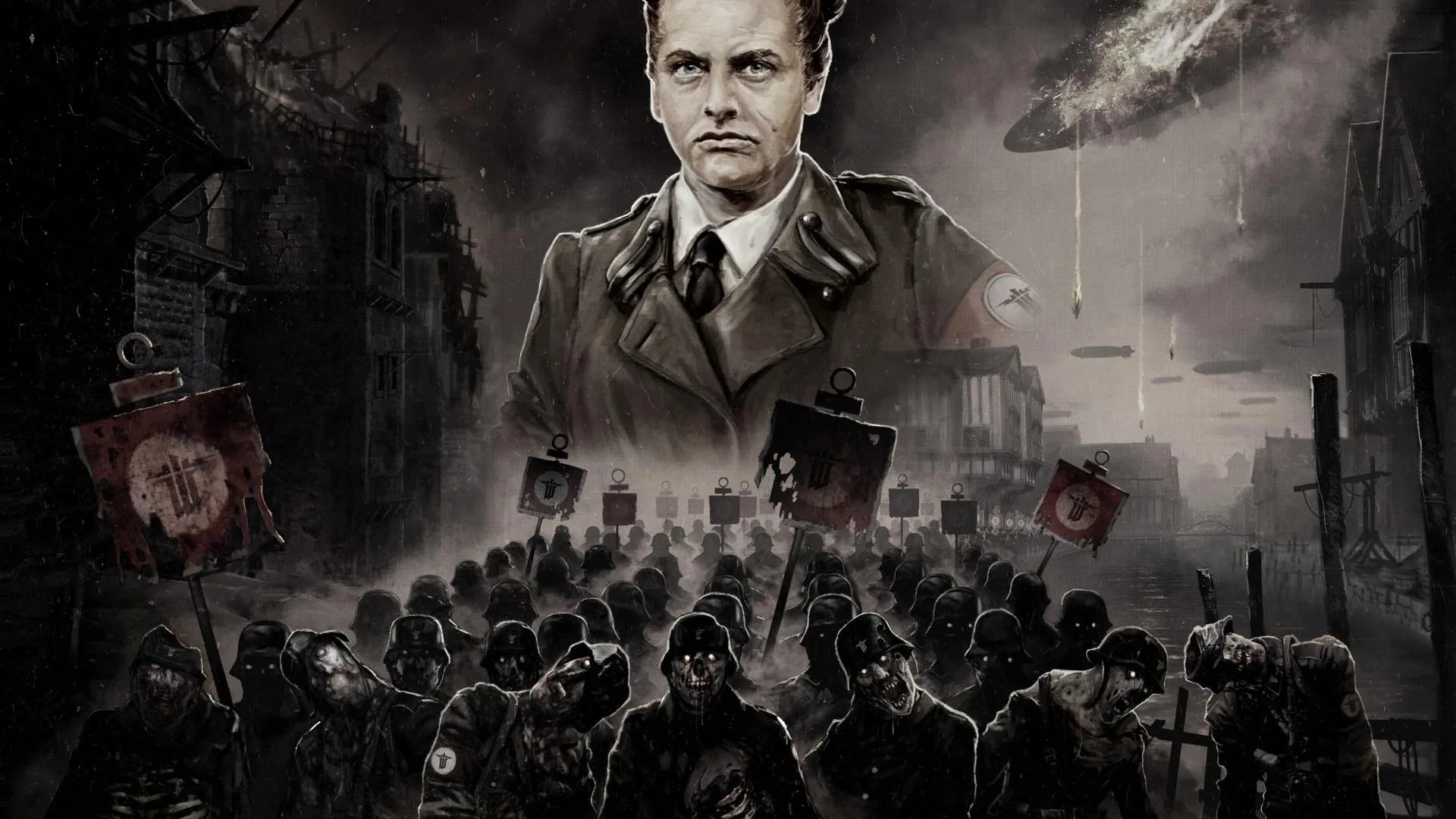 Приклад цензури в грі Wolfenstein: свастику міняли на емблему серії Приклад цензури в грі Wolfenstein: свастику міняли на емблему серії