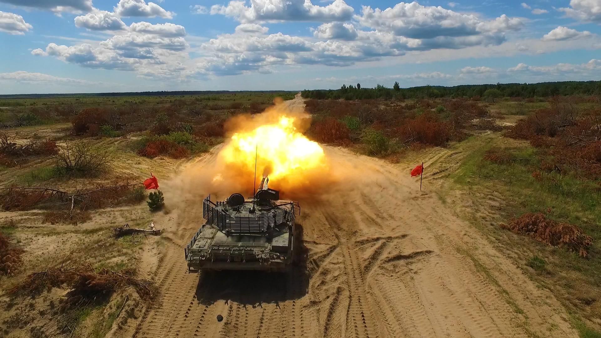 Новий танк українського виробництва проходить вогневі випробування: яскраві фото та відео