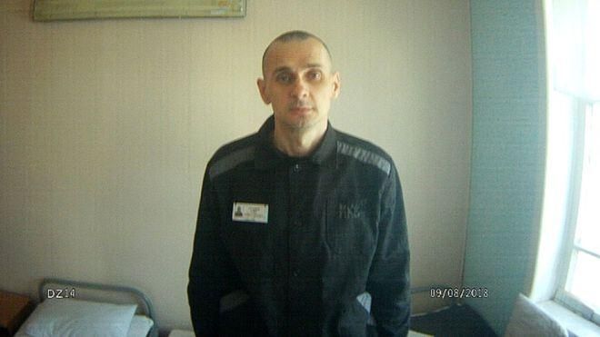 У Києві відкрили виставку на підтримку Олега Сенцова У Києві відкрили виставку на підтримку Олега Сенцова