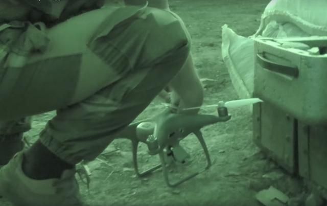 Як на Донбасі з коптерами працюють українські розвідники: відео Як на Донбасі з коптерами працюють українські розвідники: відео
