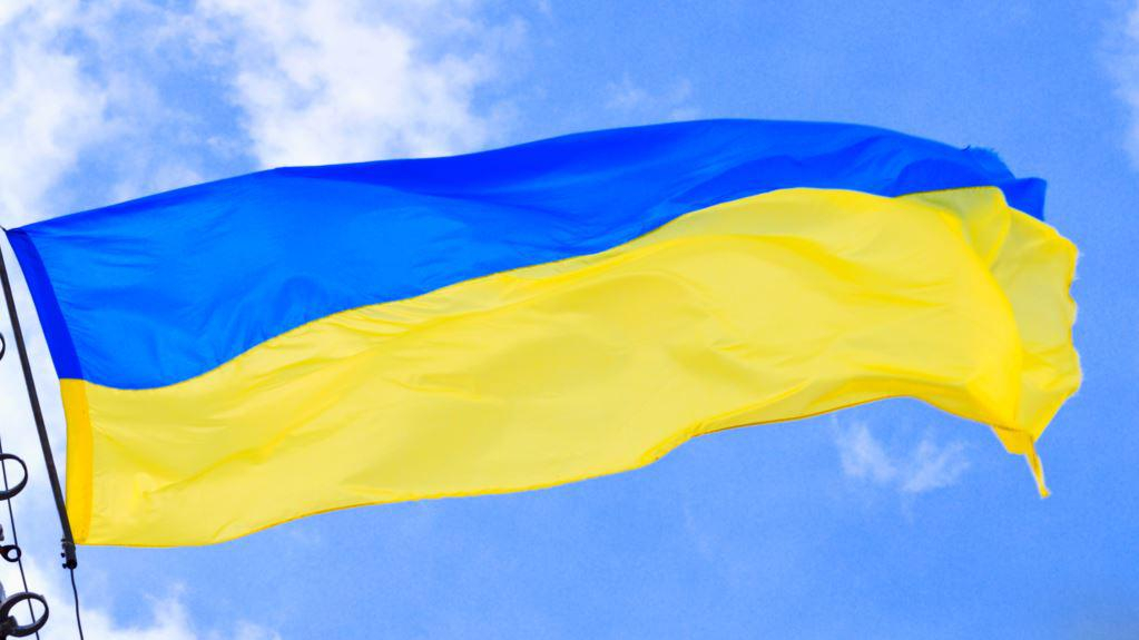 В Донецкой области подростки сожгли флаг Украины