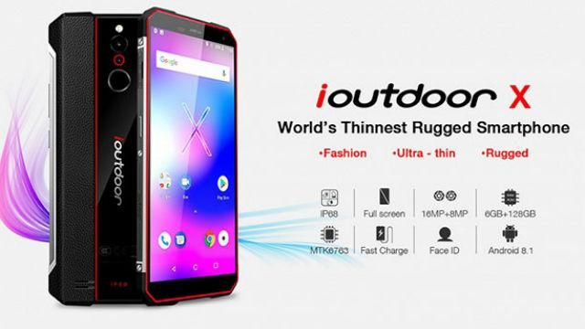 Ioutdoor Х - характеристики і фото найтоншого смартфона