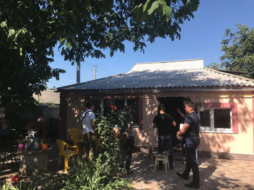 Обшук у Юрія Ханагяна Обшук у Юрія Ханагяна