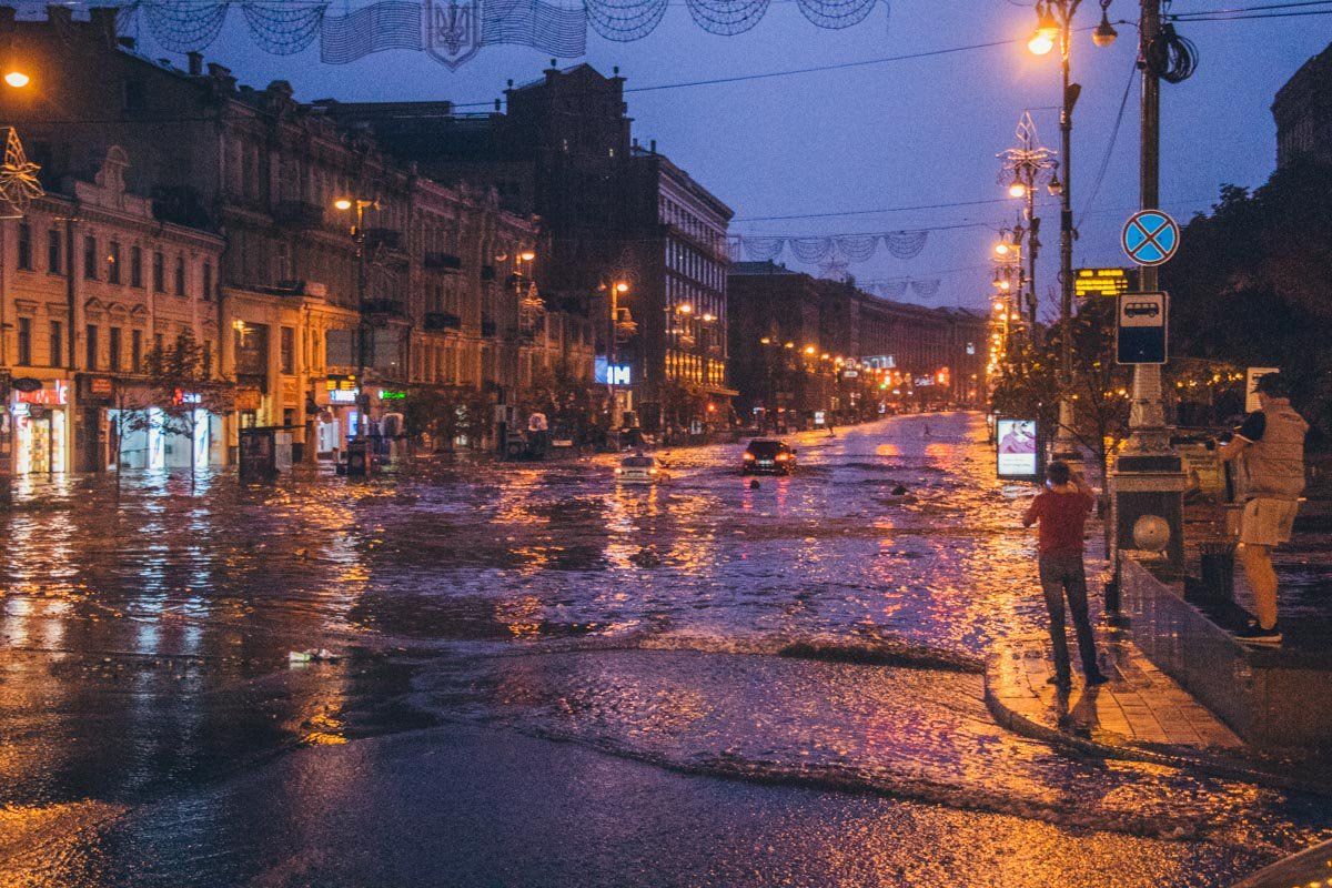 Потоп в Киеве: назвали одну из вероятных причин