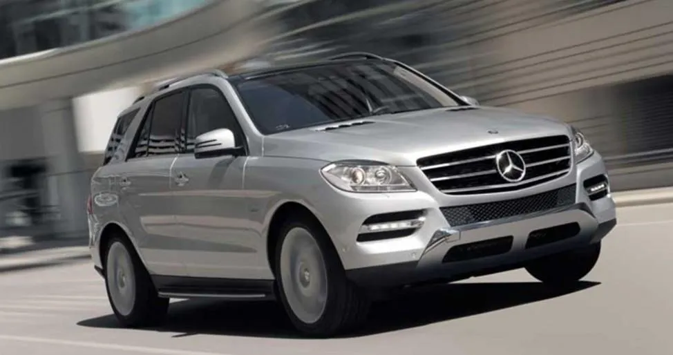 Автомобіль Mercedes-Benz ML 250 Ніни Романенко