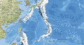 У берегов Японии зафиксировали мощное землетрясение