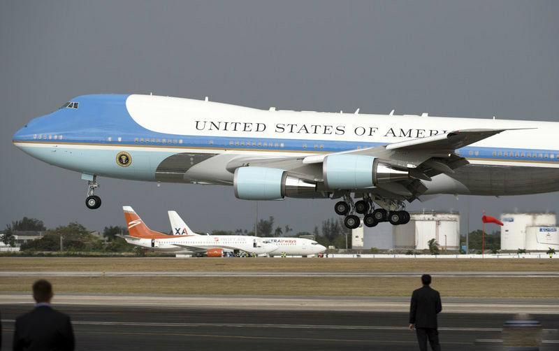 Міноборони США витратило 34 мільйони доларів на удосконалення двох запасних літаків Трампа Міноборони США витратило 34 мільйони доларів на удосконалення двох запасних літаків Трампа