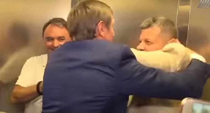 Нардепы Мосийчук и Шахов устроили новую жесткую драку в лифте: видео