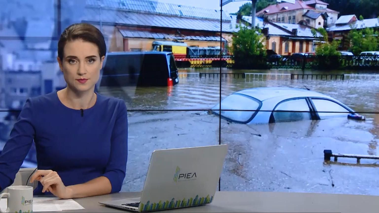 Випуск новин за 13:00: Наслідки злив на Західній Україні. Відкриття магазину H&M
