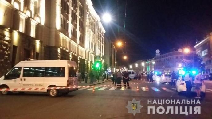 Стрілянина у центрі Харкова: один поліцейський загинув, є поранені