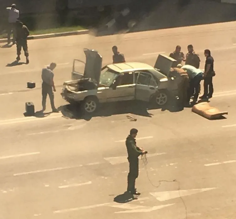 Напад поліцейські Чечня Напад поліцейські Чечня