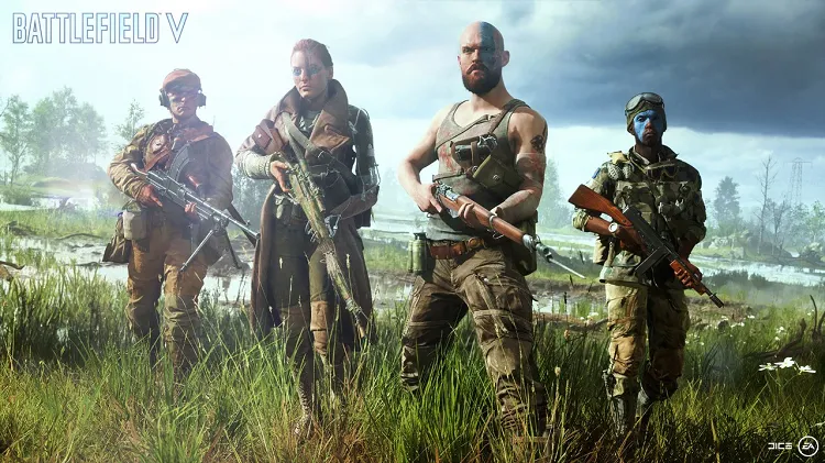 Скріншот з гри Battlefield V Скріншот з гри Battlefield V