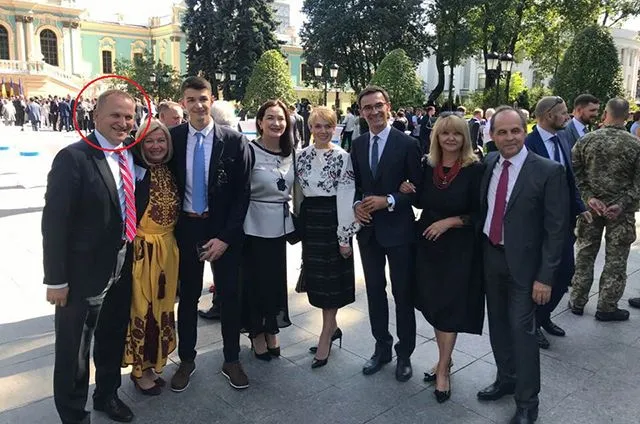 Екс-посол США в Україні на прийомц президента Екс-посол США в Україні на прийомц президента