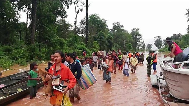 Повінь накрила Лаос, багато загиблих: відео наслідків стихії