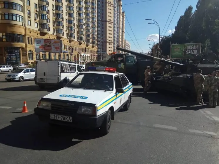 ДТП танк Київ ДТП танк Київ