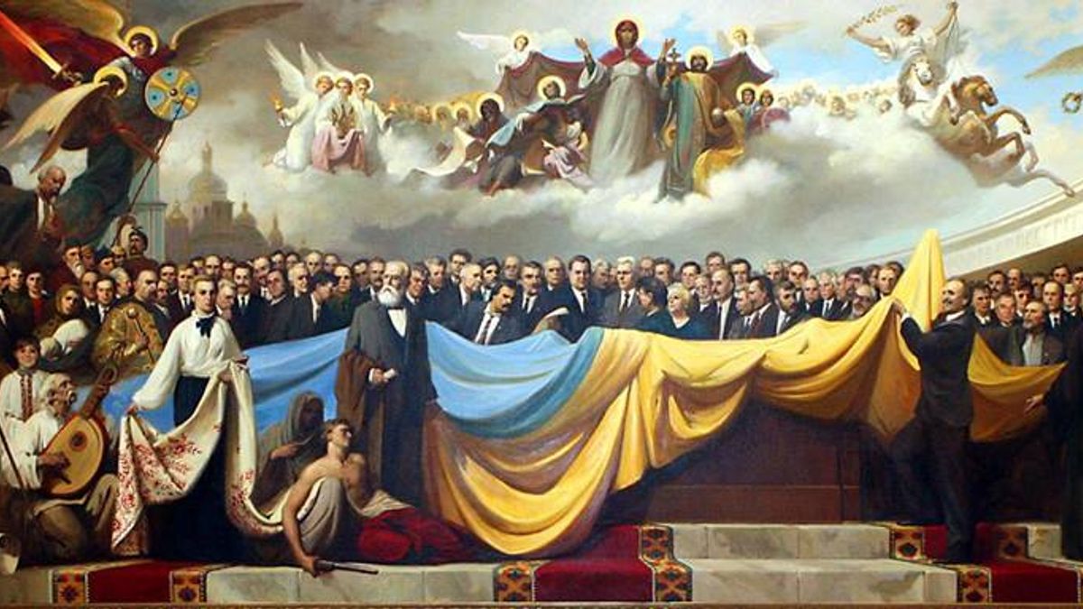 До Верховної Ради вносили щойно пошитий прапор, – спогади сучасника про історичний день