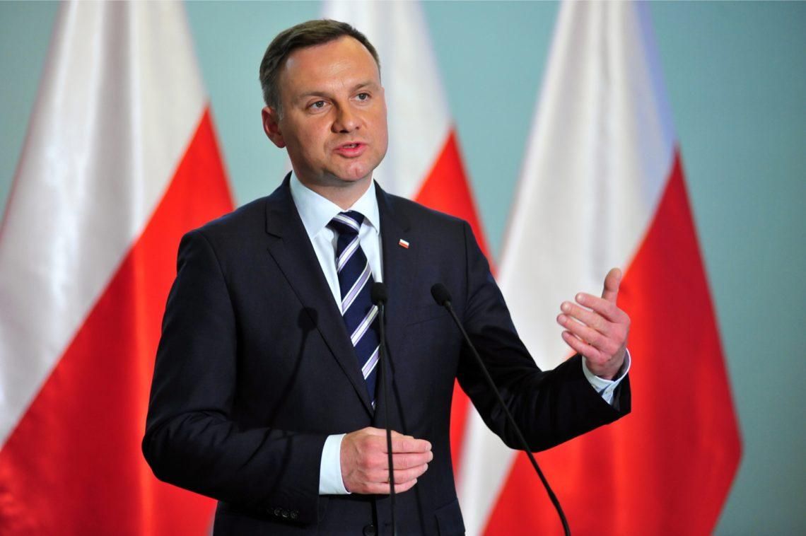 Президент Польши поздравил украинцев с Днем Независимости