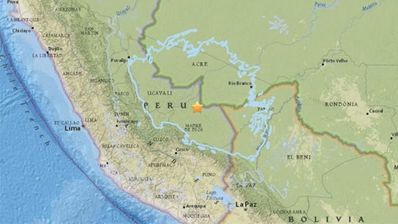 Сильний землетрус у Південній Америці зачепив одразу три країни