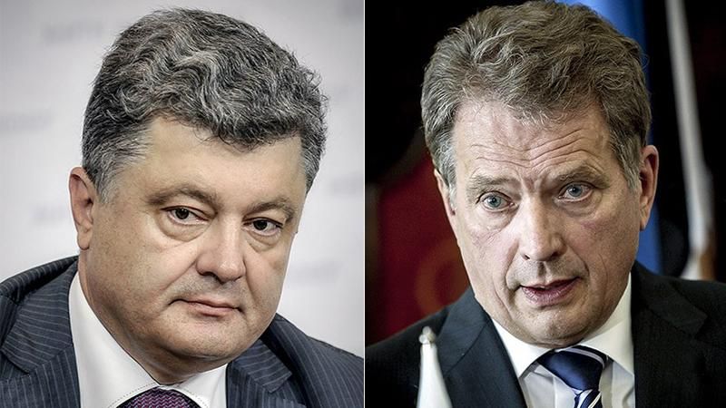 Порошенко провів телефонну розмову з президентом Фінляндії