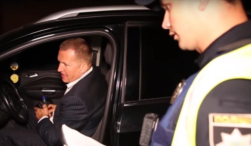 Экс-посла Украины в США поймали пьяным за рулем авто в Киеве: видео