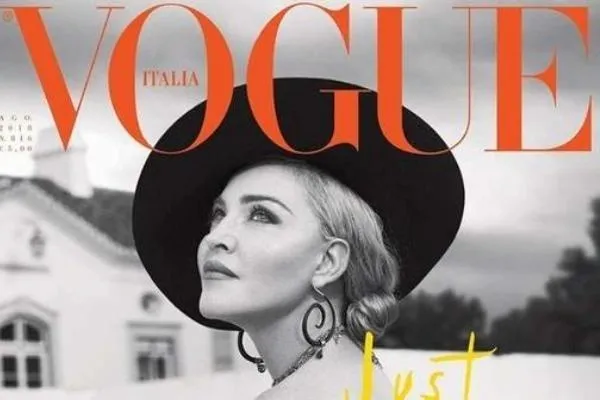 Мадонна з'явилася на обкладинці Vogue в капелюсі українського дизайнера