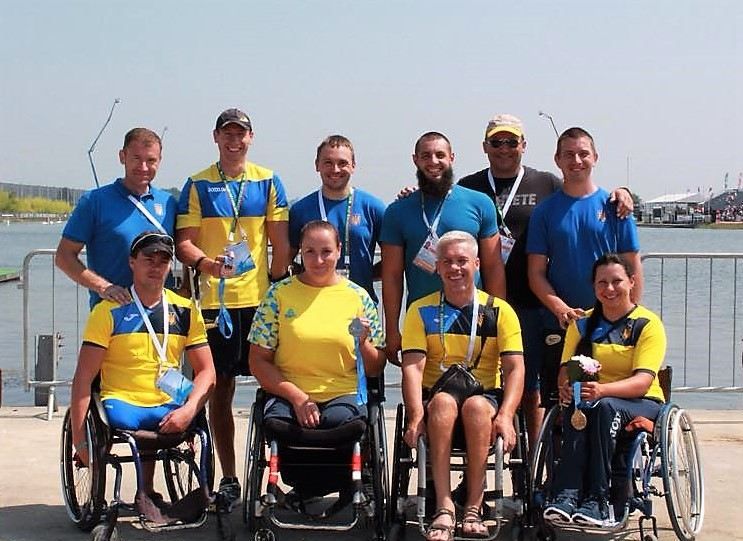 Національна паралімпійська збірна команда з параканое стала віце-чемпіоном світу