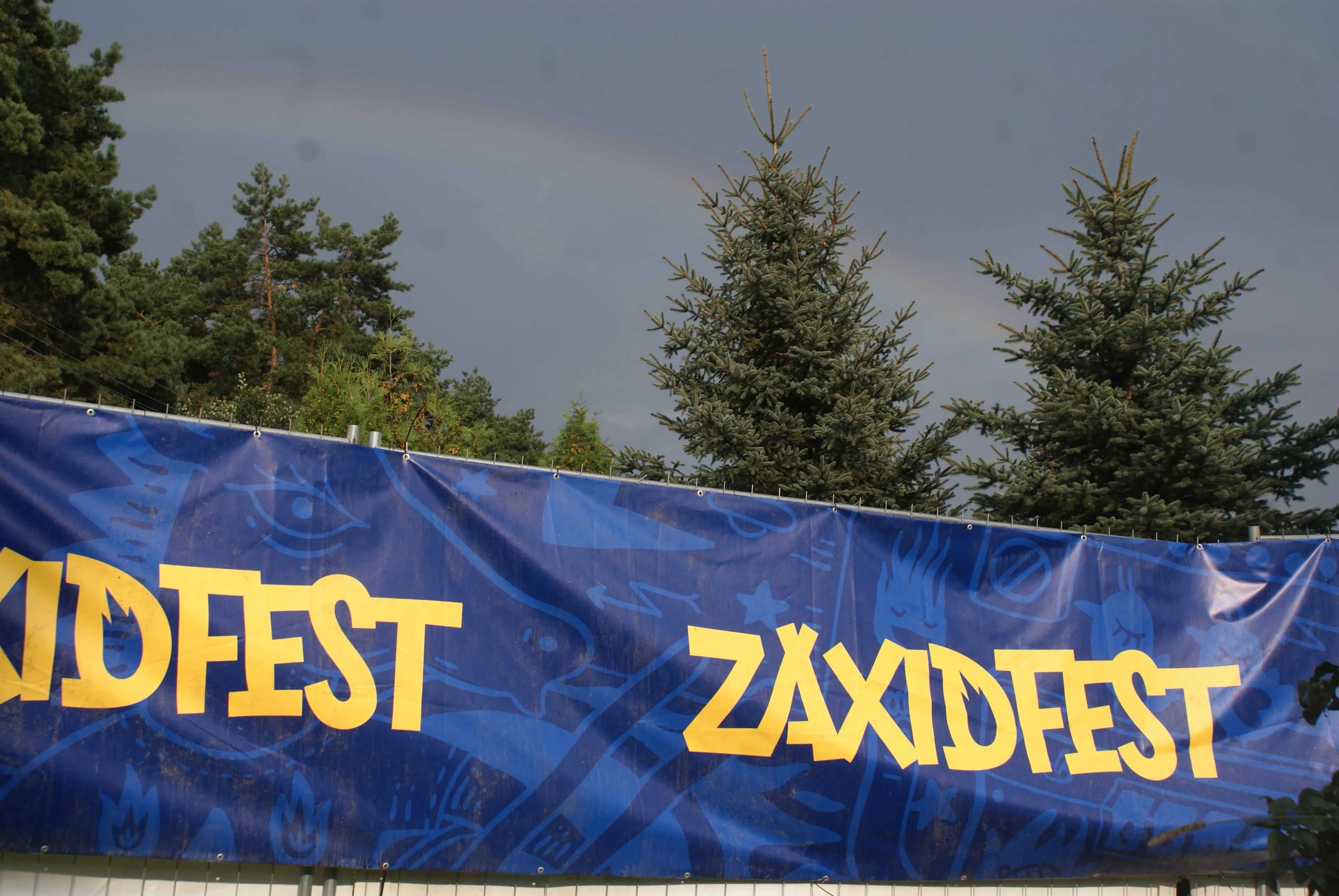 Веселка над Zaxidfest