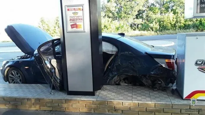 ДТП аварія Харків АЗС ДТП аварія Харків АЗС