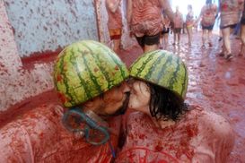 La Tomatina – 2018 в Испании: драйв, любовь, битва и 145 тонн овощей