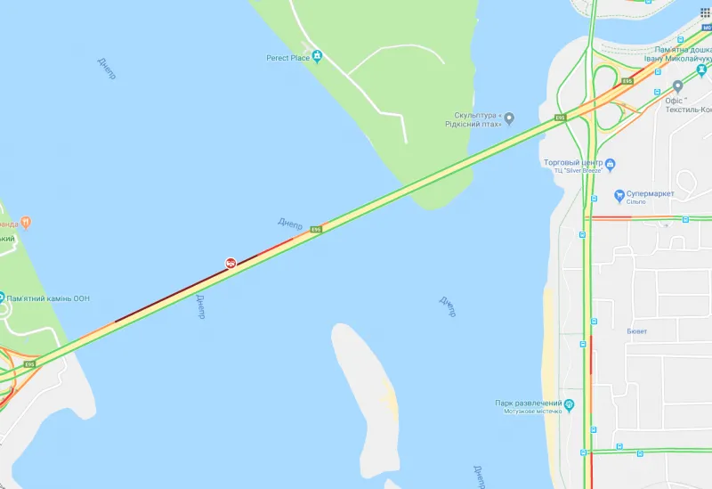 Київ затори карта Київ затори карта