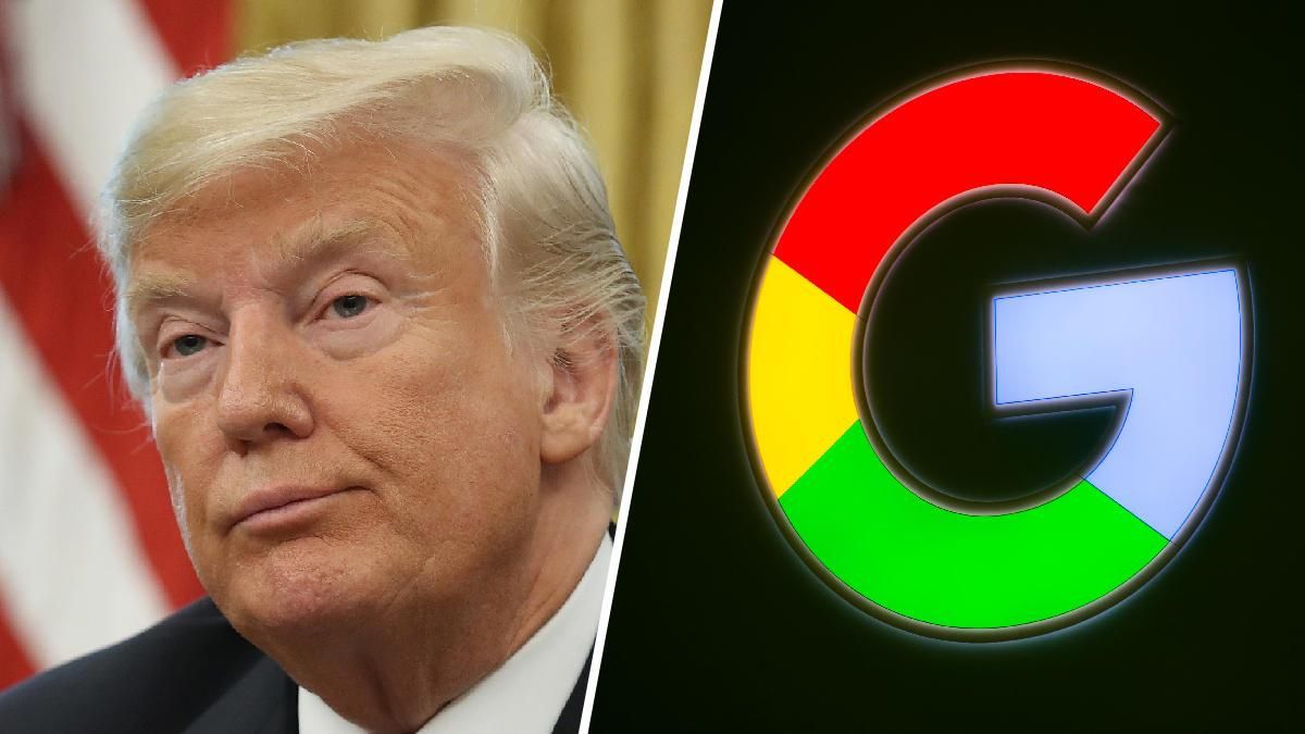 "Ніякої політичної підтасовки": у Google відповіли на звинувачення Трампа