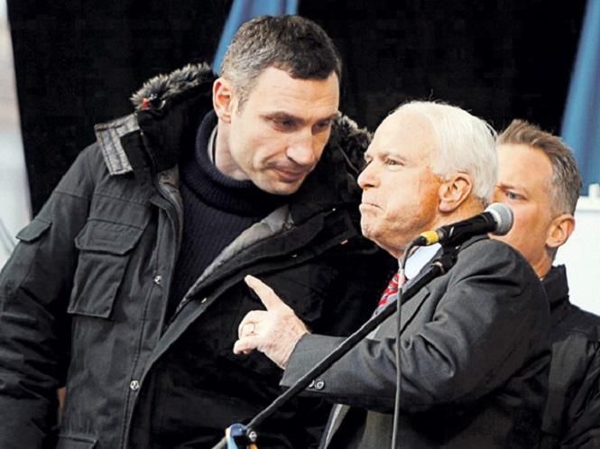 Кличко отправился в США попрощаться с Маккейном: его пригласила семья сенатора Кличко отправился в США попрощаться с Маккейном: его пригласила семья сенатора