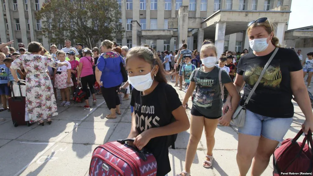 Армянськ хімвикиди евакуація діти Армянськ хімвикиди евакуація діти