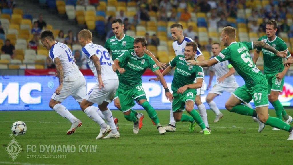 Динамо - Карпаты: видео голов и моментов матча