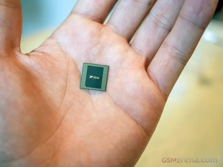 Розміри процесора Kirin 980 Розміри процесора Kirin 980