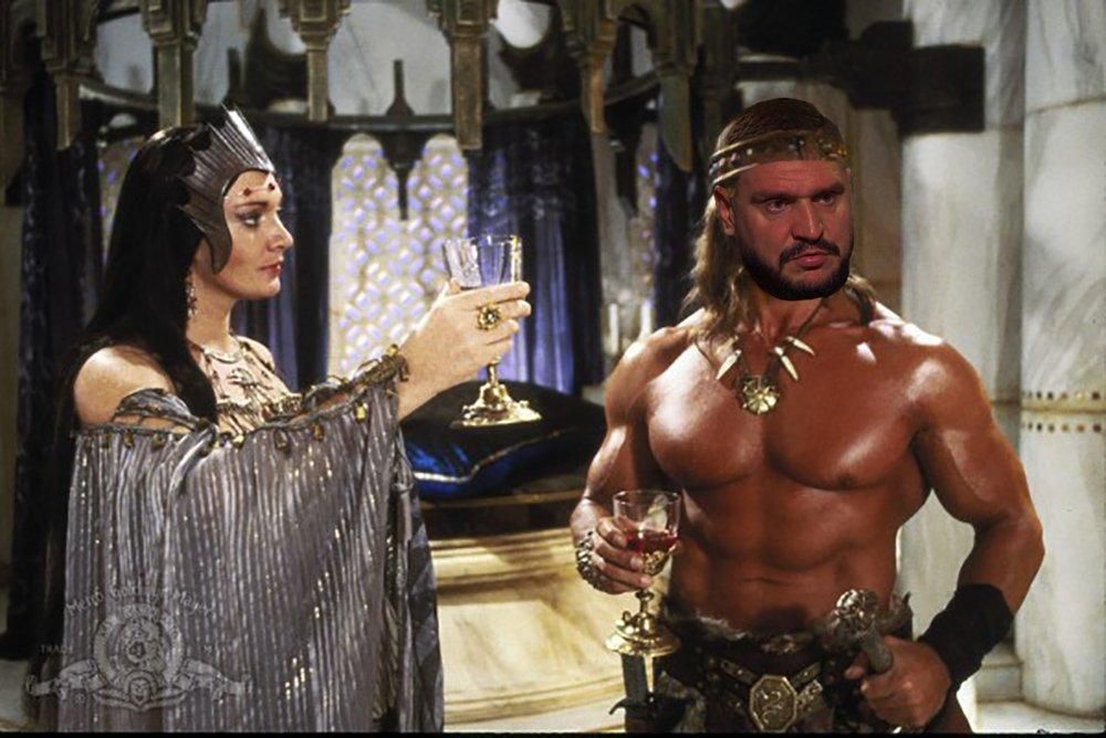 Повернення Конана-варвара: у мережі знову висміяли губернатора Миколаївщини Повернення Конана-варвара: у мережі знову висміяли губернатора Миколаївщини