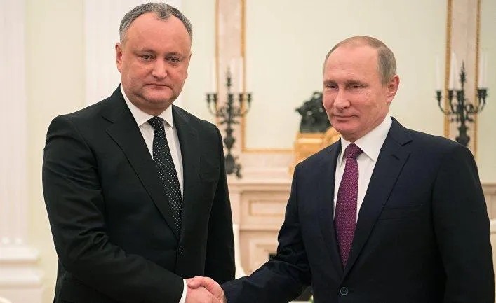 Додон Путін Молдова Додон Путін Молдова