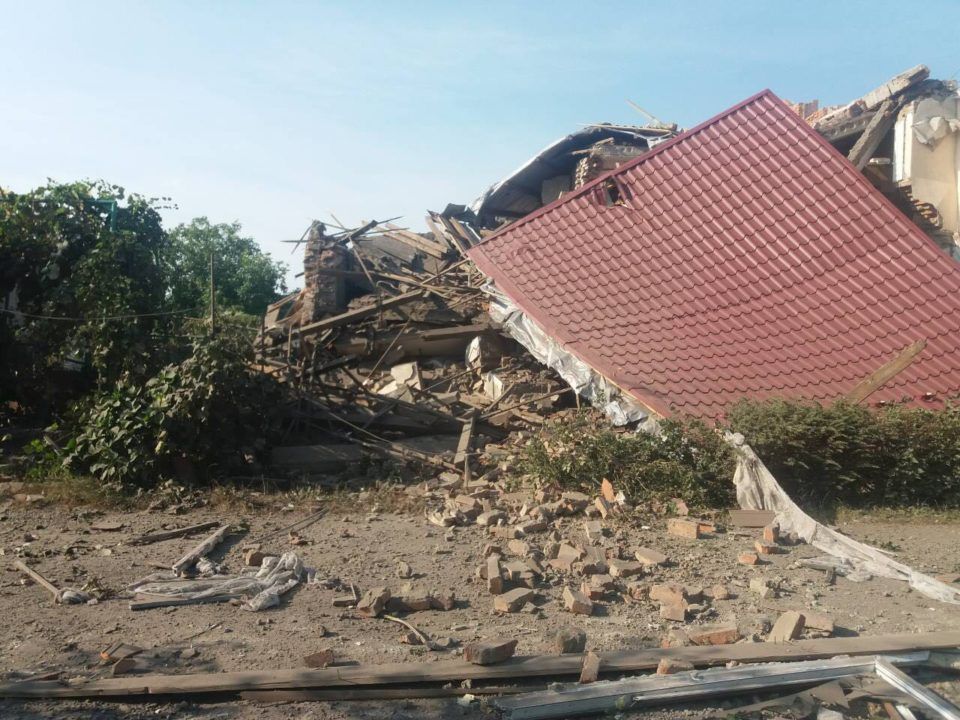 Мощный взрыв разрушил частный дом на Закарпатье: фото
