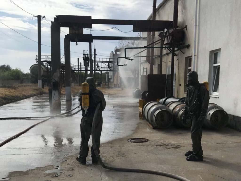 У Кривому Розі стався масштабний витік хлору У Кривому Розі стався масштабний витік хлору