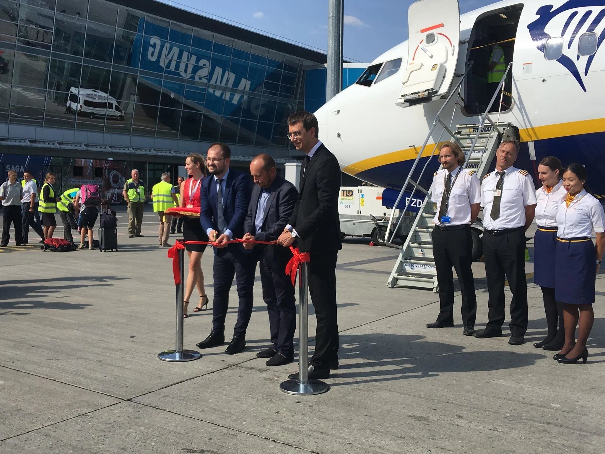 3 вересня Ryanair здійснив перший політ до Берліну 3 вересня Ryanair здійснив перший політ до Берліну