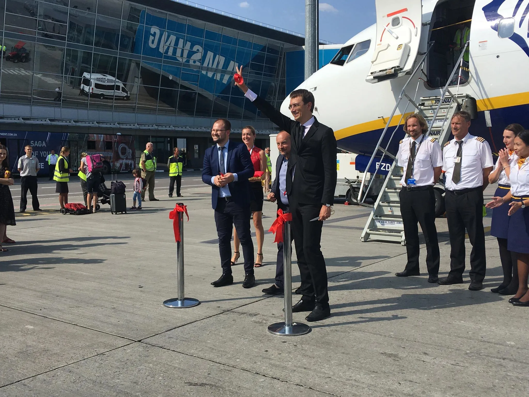 В Україні почав працювати ірландський лоукостер Ryanair